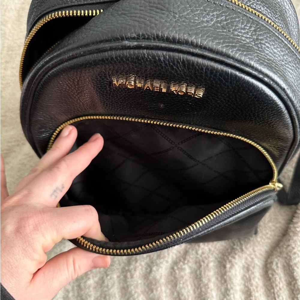 Authentic Michael Kors Mini Backpack - image 3
